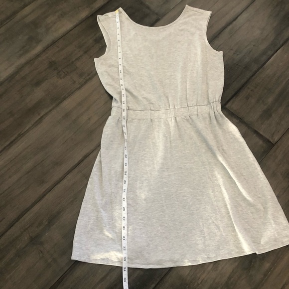 Athleta Heather Gray Dress w/ Criss Cross Back - Size Small - Picture 14 of 16